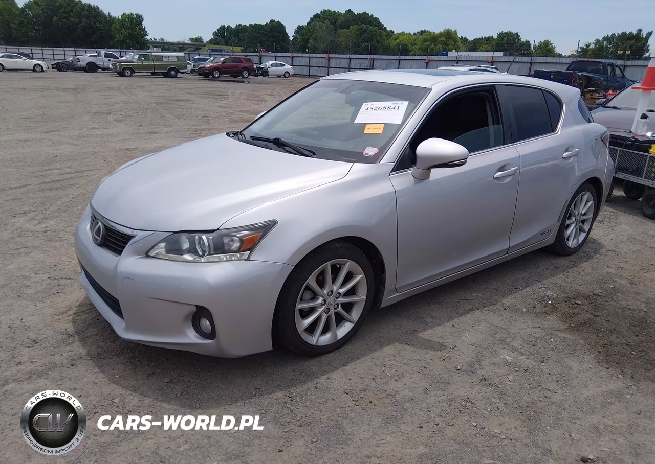 2012 Lexus Ct 200H Premium VIN:JTHKD5BH4C2078916 - 2