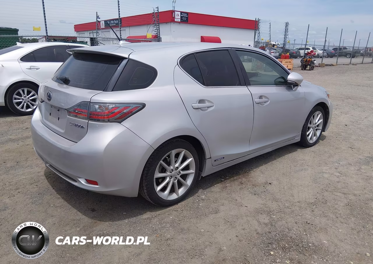 2012 Lexus Ct 200H Premium VIN:JTHKD5BH4C2078916 - 4