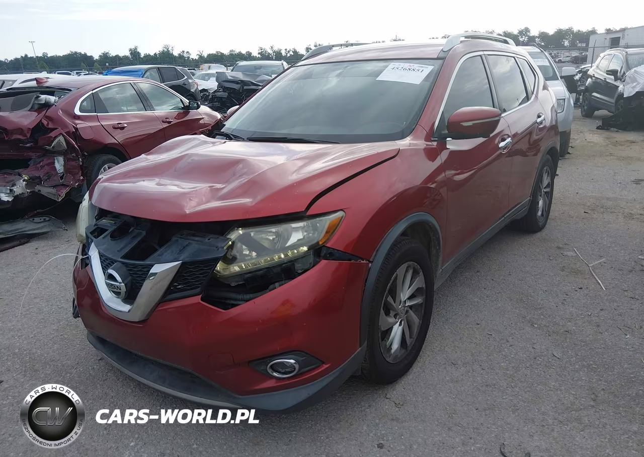 2014 Nissan Rogue Sl VIN:5N1AT2MT2EC752411 - 2