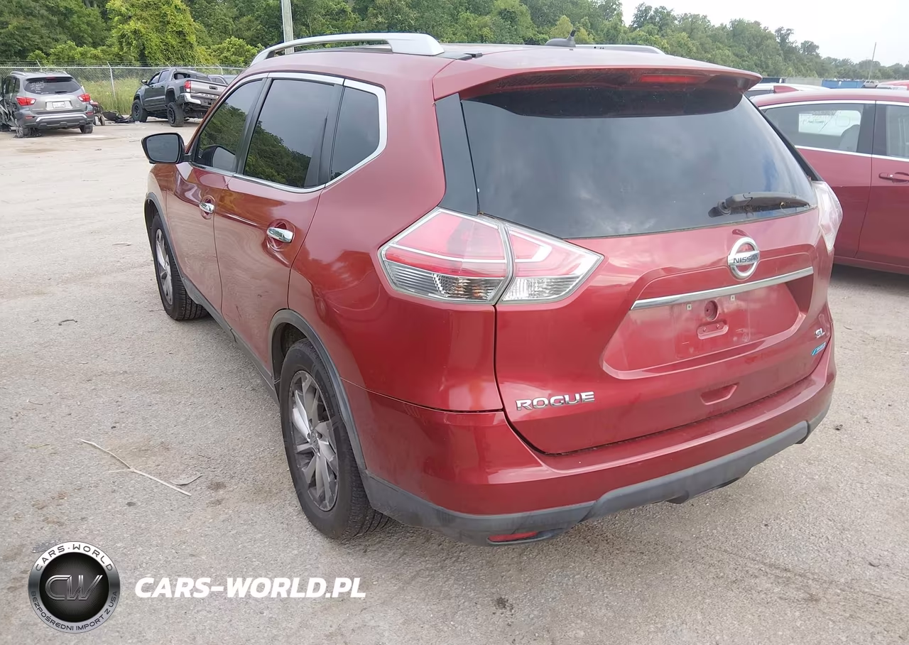2014 Nissan Rogue Sl VIN:5N1AT2MT2EC752411 - 3