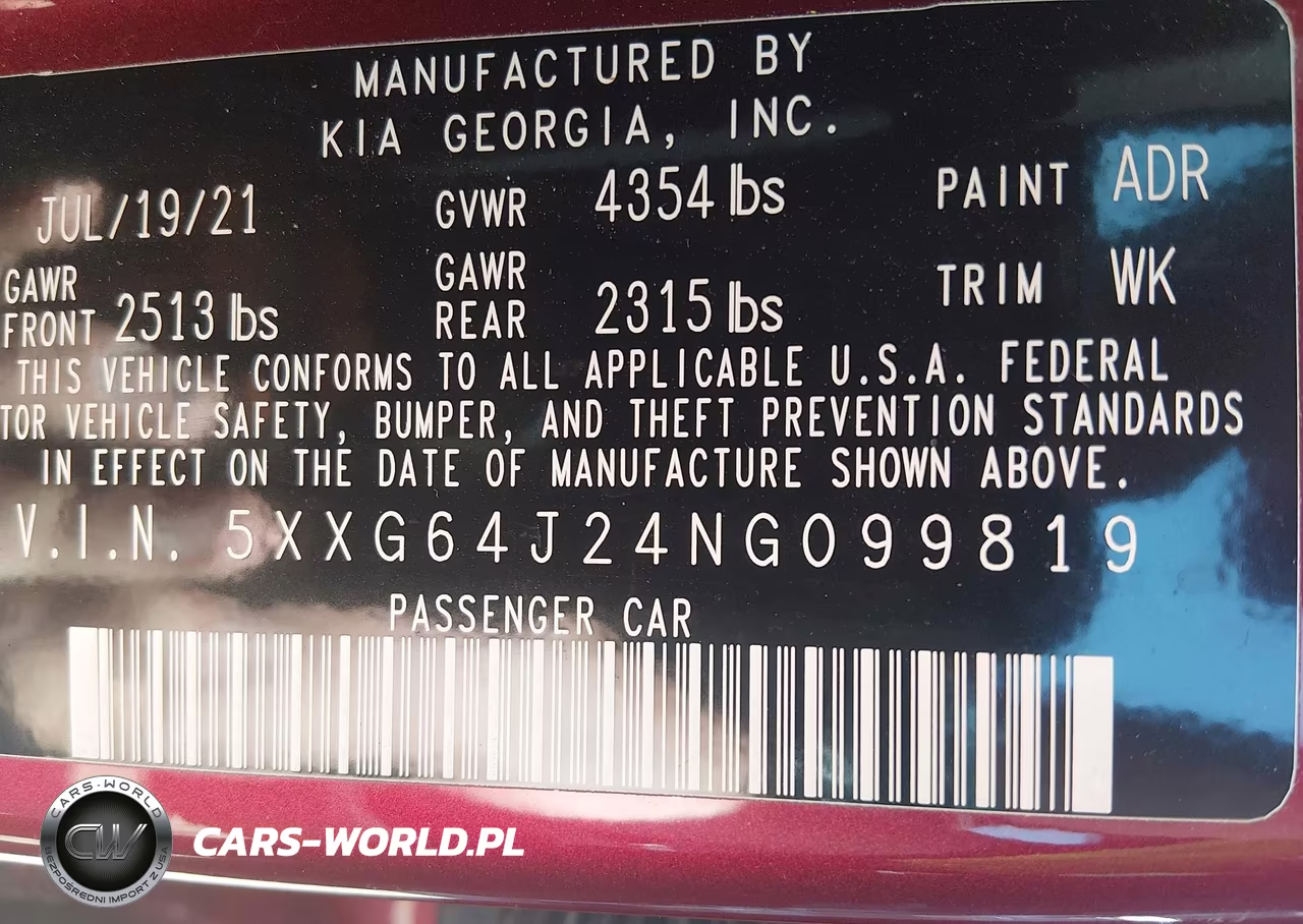 2022 Kia K5 Gt-Line VIN:5XXG64J24NG099819 - 9