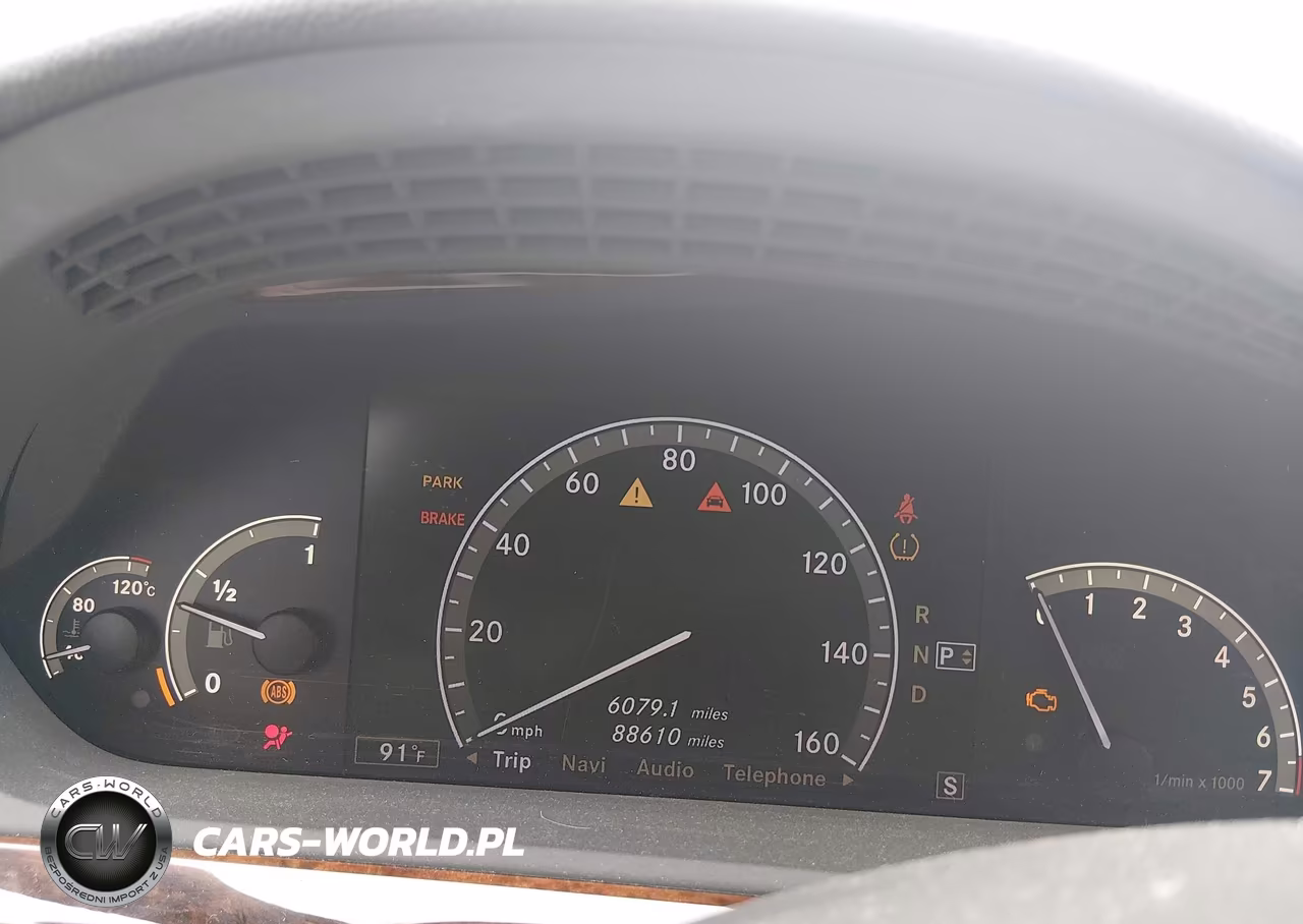 2009 Mercedes-Benz S 550 VIN:WDDNG71X69A271857 - 7
