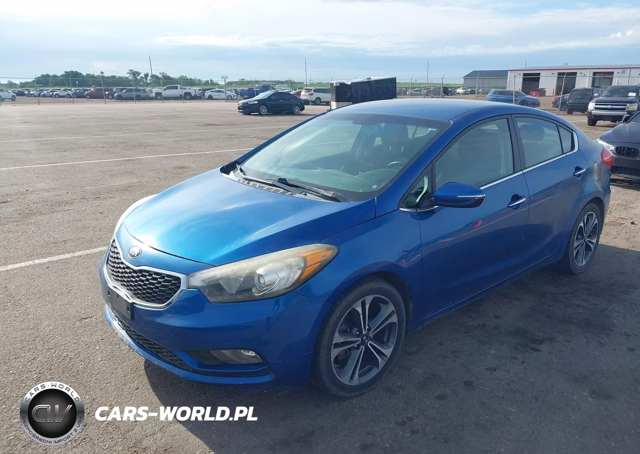2014 Kia Forte Ex VIN:KNAFX4A82E5075596 - 2