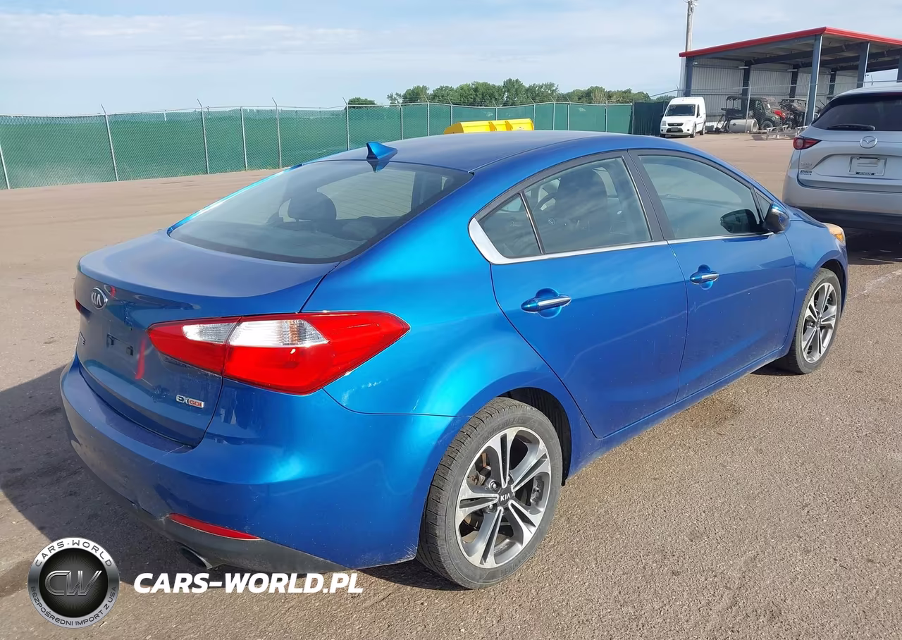 2014 Kia Forte Ex VIN:KNAFX4A82E5075596 - 4