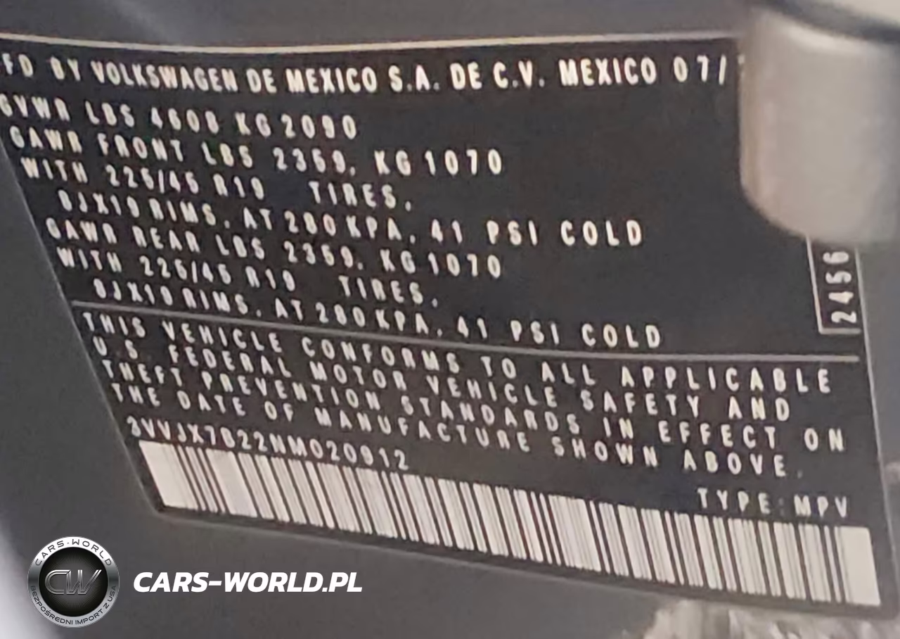 2022 Volkswagen Taos 1.5T Sel VIN:3VVJX7B22NM020912 - 9