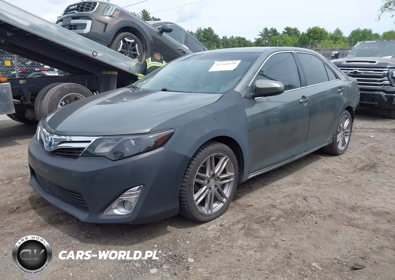 2012 Toyota Camry Hybrid Xle VIN:4T1BD1FK9CU019814 - 2