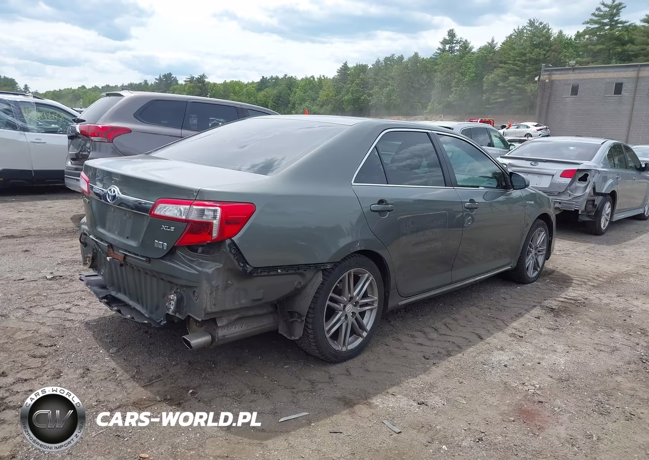 2012 Toyota Camry Hybrid Xle VIN:4T1BD1FK9CU019814 - 4