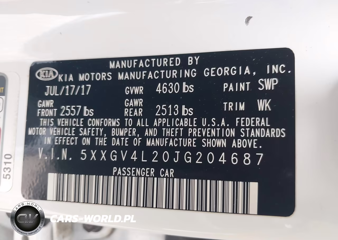 2018 Kia Optima Sx Turbo VIN:5XXGV4L20JG204687 - 9