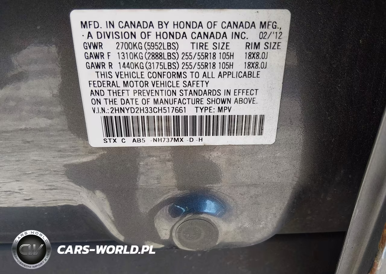 2012 Acura Mdx Technology Package VIN:2HNYD2H33CH517661 - 9