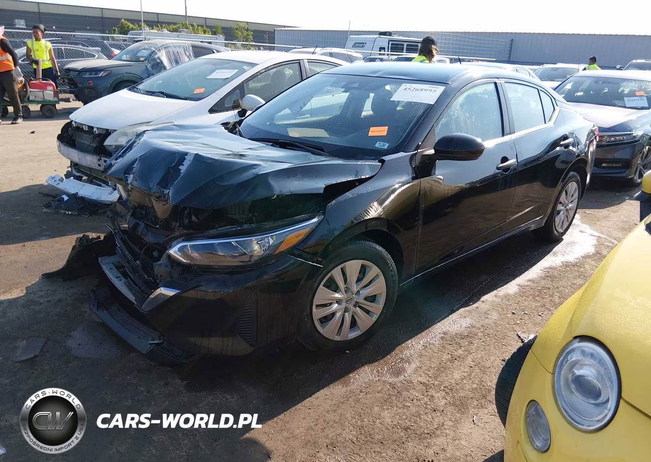 2024 Nissan Sentra S Xtronic Cvt VIN:3N1AB8BV3RY201189 - 2