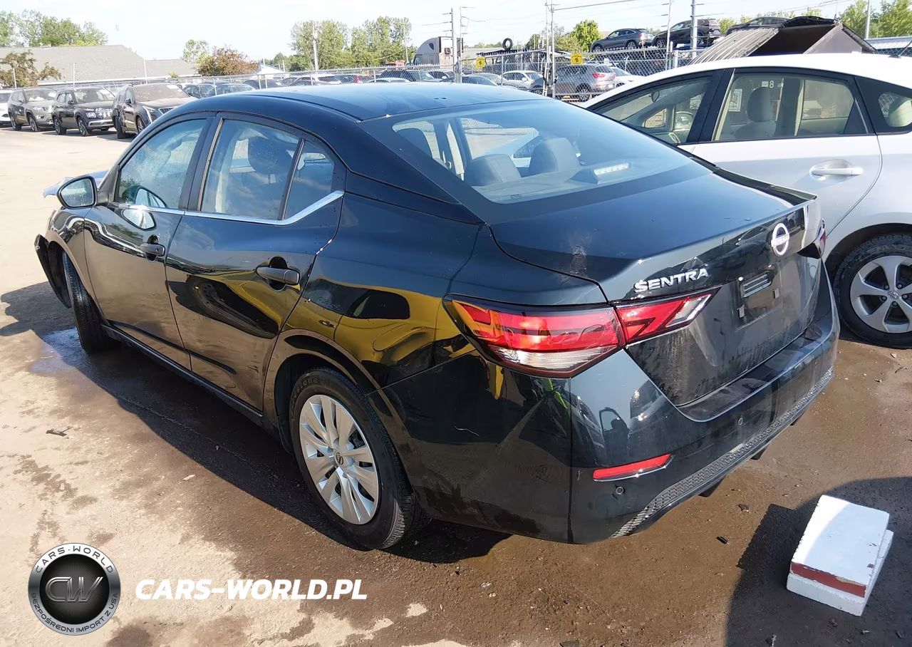 2024 Nissan Sentra S Xtronic Cvt VIN:3N1AB8BV3RY201189 - 3
