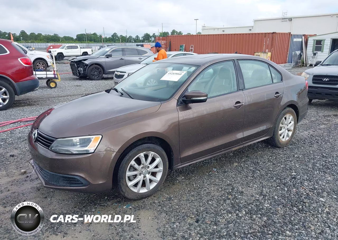 2011 Volkswagen Jetta 2.5L Se VIN:3VWDX7AJ9BM327359 - 2