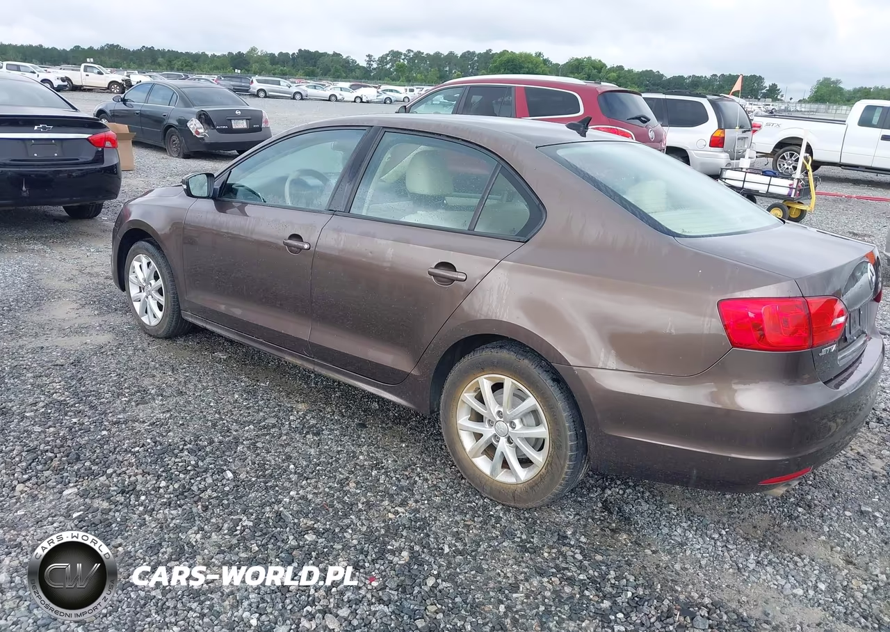 2011 Volkswagen Jetta 2.5L Se VIN:3VWDX7AJ9BM327359 - 3