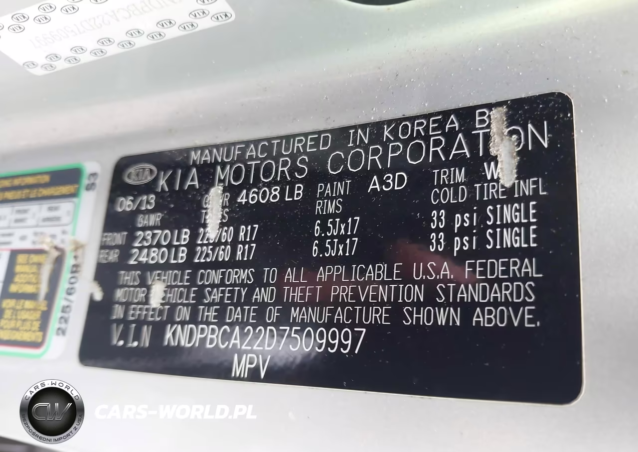 2013 Kia Sportage Lx VIN:KNDPBCA22D7509997 - 9