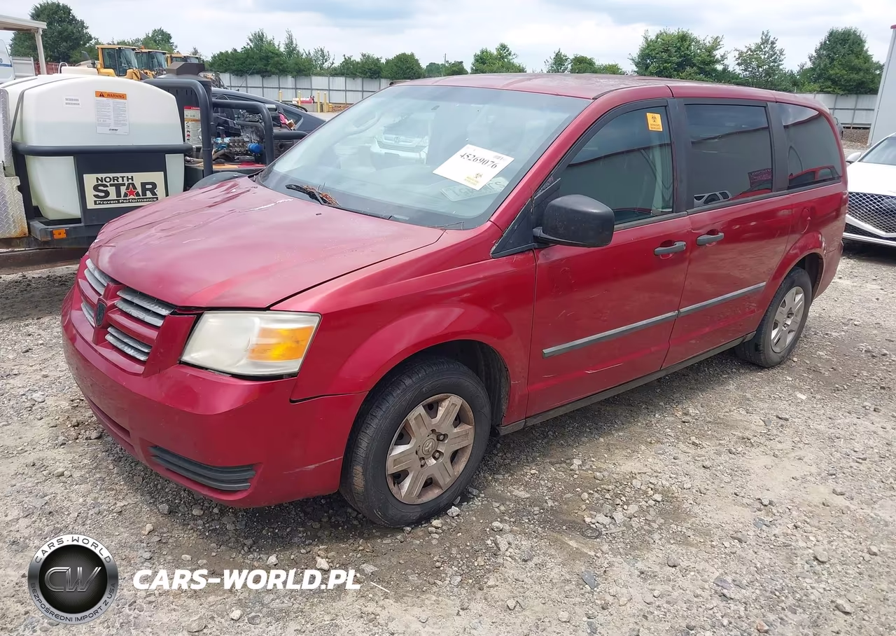 2008 Dodge Grand Caravan Se VIN:1D8HN44H58B161117 - 2