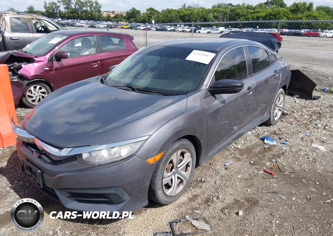 2017 Honda Civic Lx VIN:19XFC2F57HE028400 - 2