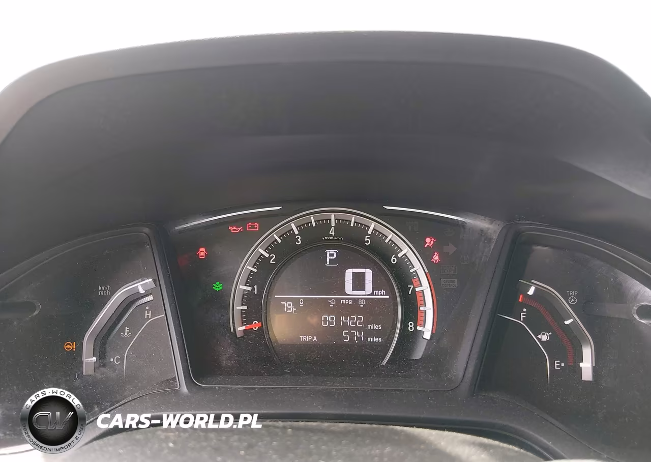2017 Honda Civic Lx VIN:19XFC2F57HE028400 - 7