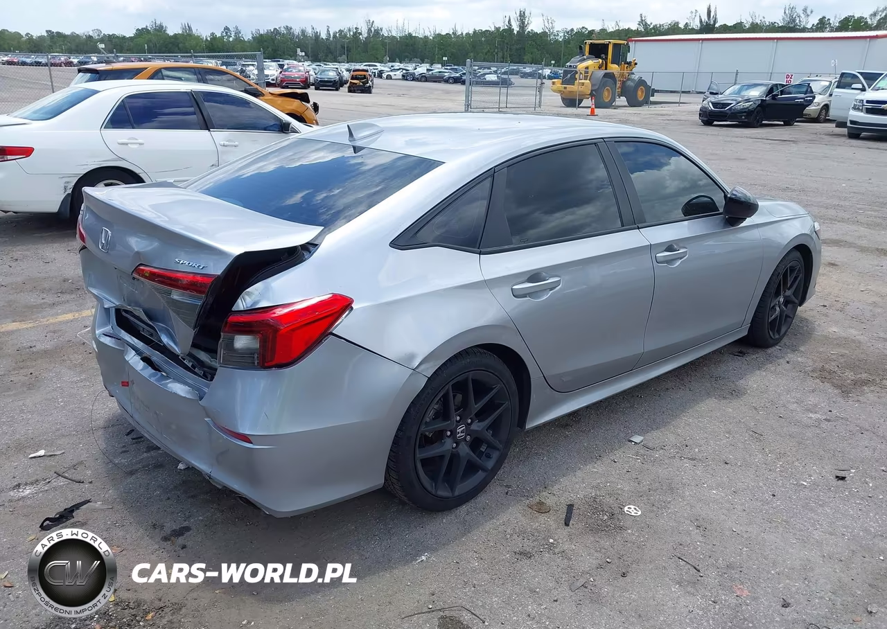 2023 Honda Civic Sport VIN:2HGFE2F58PH571754 - 4