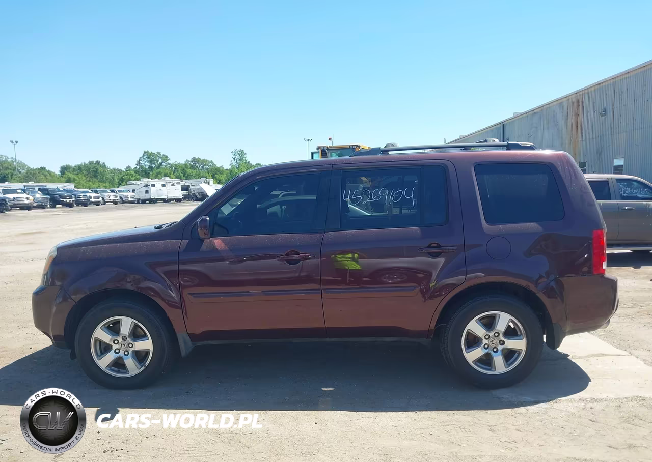 2010 Honda Pilot Ex-L VIN:5FNYF4H61AB013800 - 14