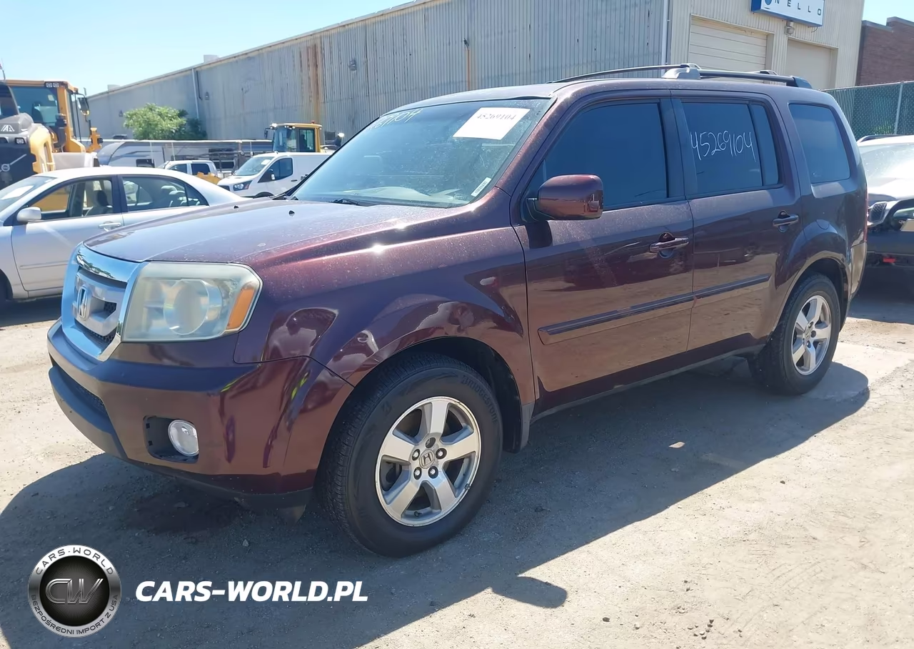 2010 Honda Pilot Ex-L VIN:5FNYF4H61AB013800 - 2