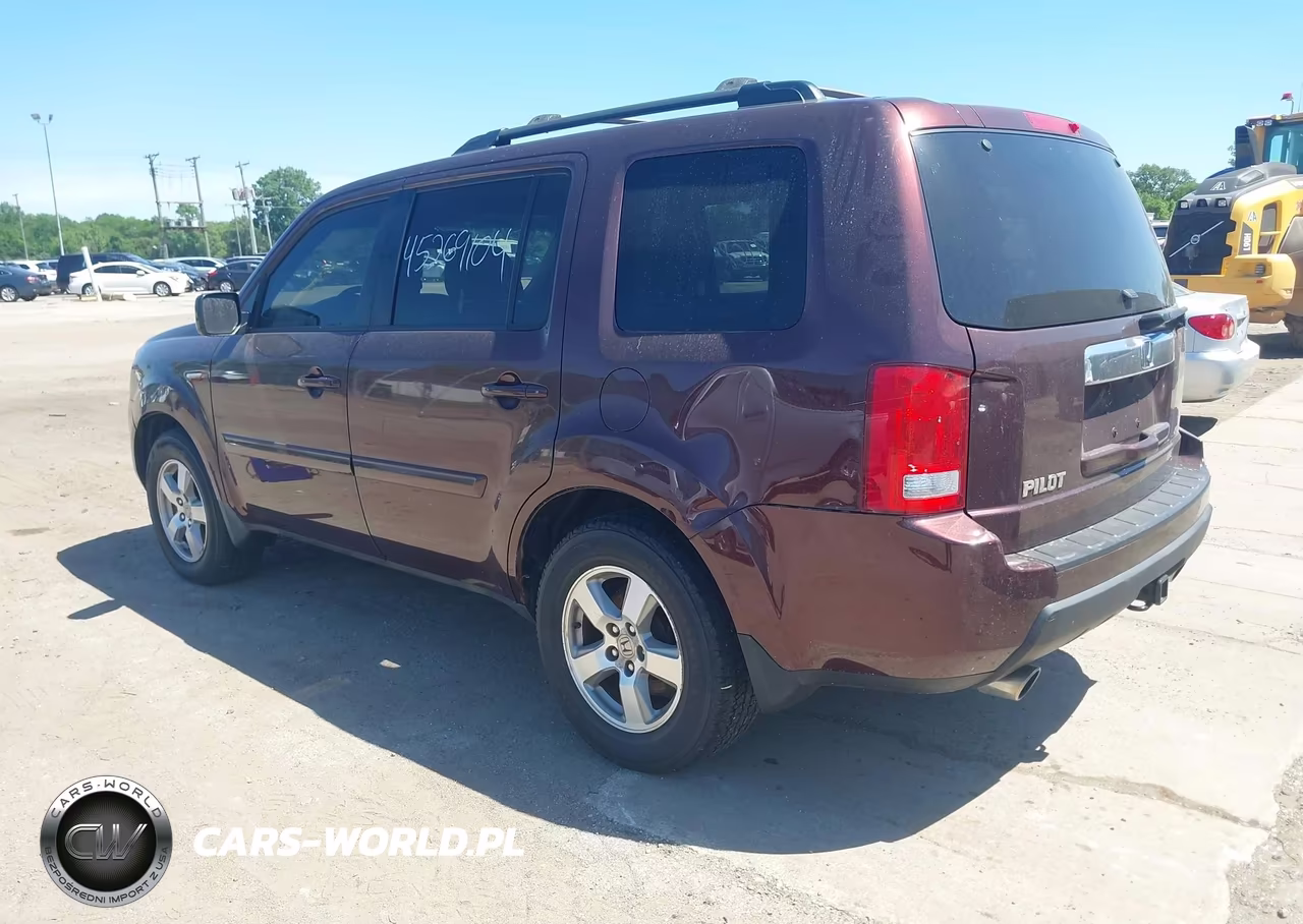 2010 Honda Pilot Ex-L VIN:5FNYF4H61AB013800 - 3