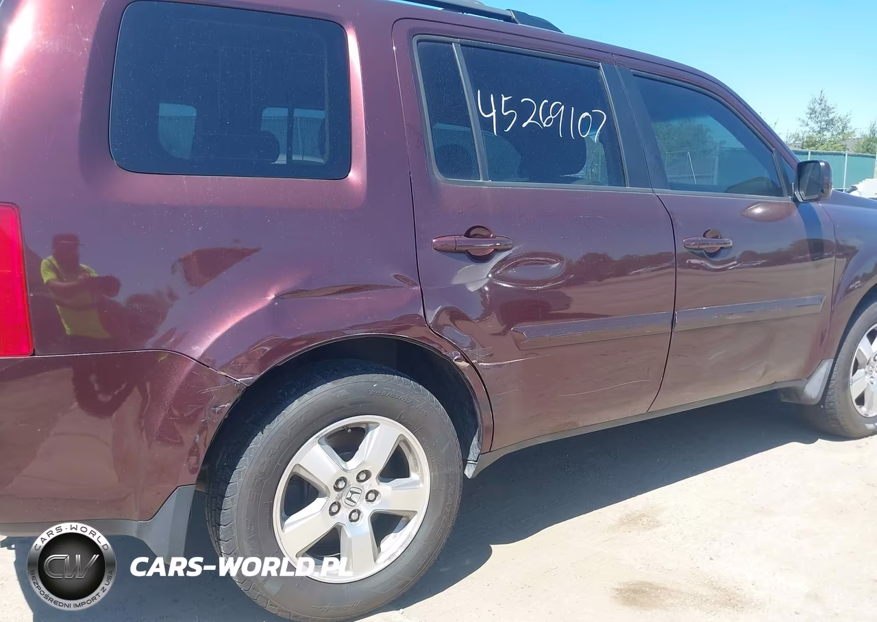 2010 Honda Pilot Ex-L VIN:5FNYF4H61AB013800 - 6