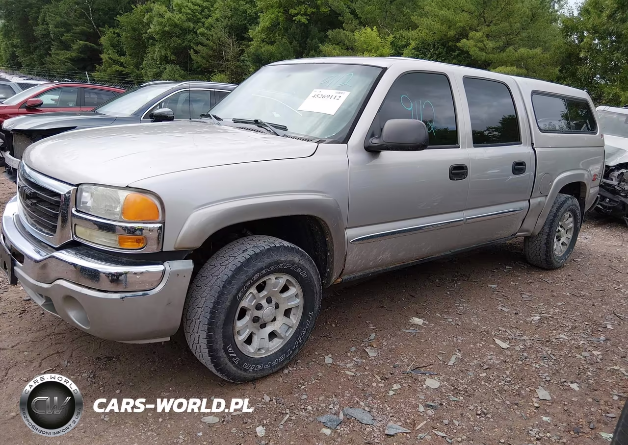 2005 GMC Sierra 1500 Sle VIN:2GTEK13T251361236 - 2