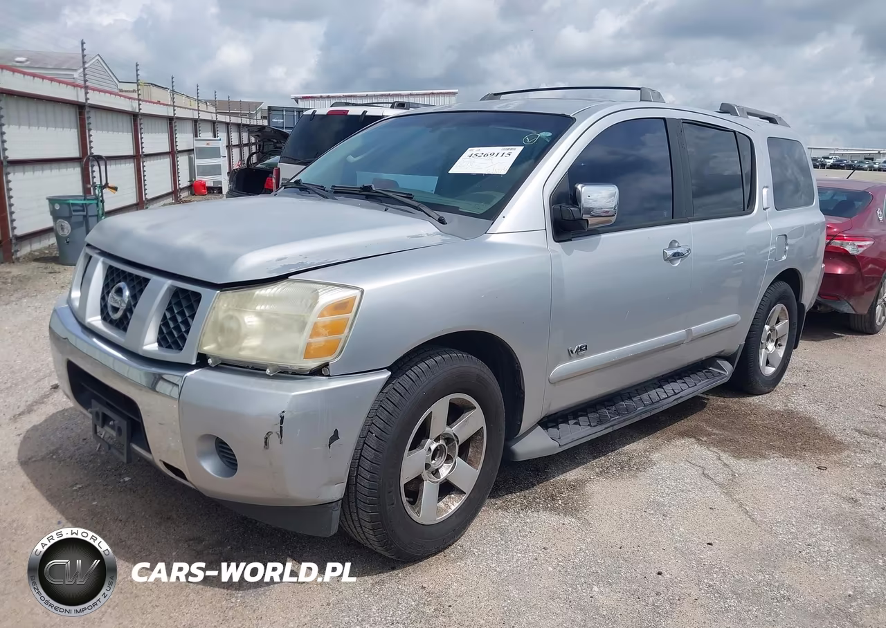 2006 Nissan Armada Se VIN:5N1AA08A16N724141 - 2