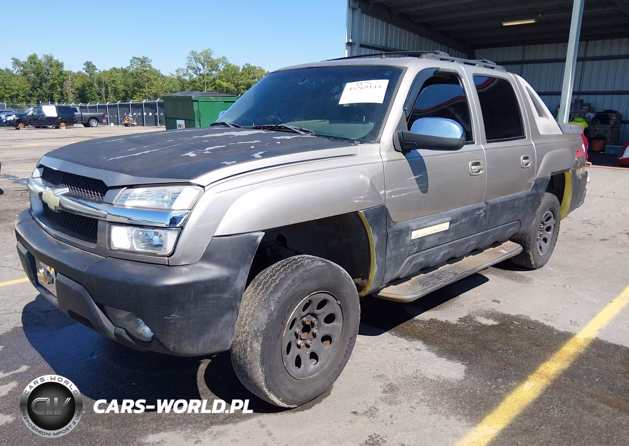 2002 Chevrolet Avalanche 1500 VIN:3GNEK13T82G127631 - 2