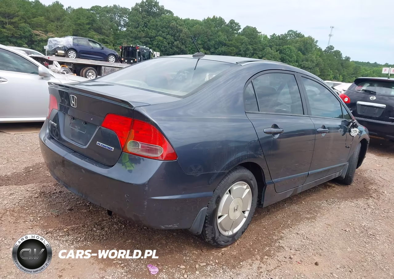 2007 Honda Civic Hybrid VIN:JHMFA36227S007711 - 4