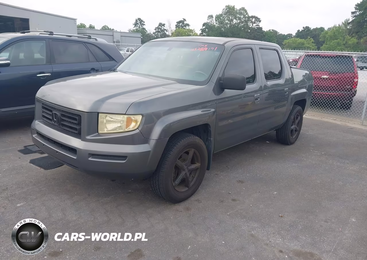 2007 Honda Ridgeline Rtl VIN:2HJYK165X7H551074 - 2