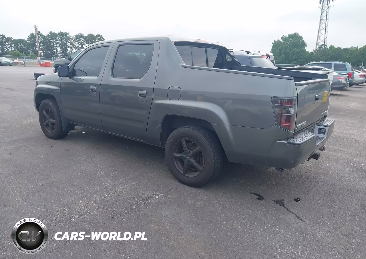 2007 Honda Ridgeline Rtl VIN:2HJYK165X7H551074 - 3