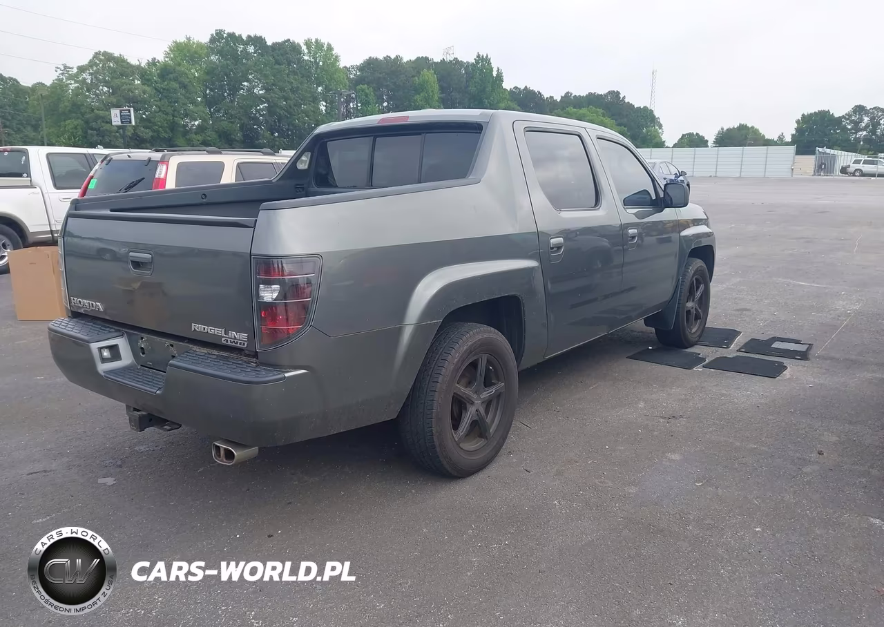 2007 Honda Ridgeline Rtl VIN:2HJYK165X7H551074 - 4