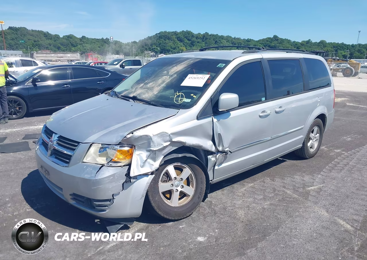 2008 Dodge Grand Caravan Sxt VIN:2D8HN54P98R626156 - 2