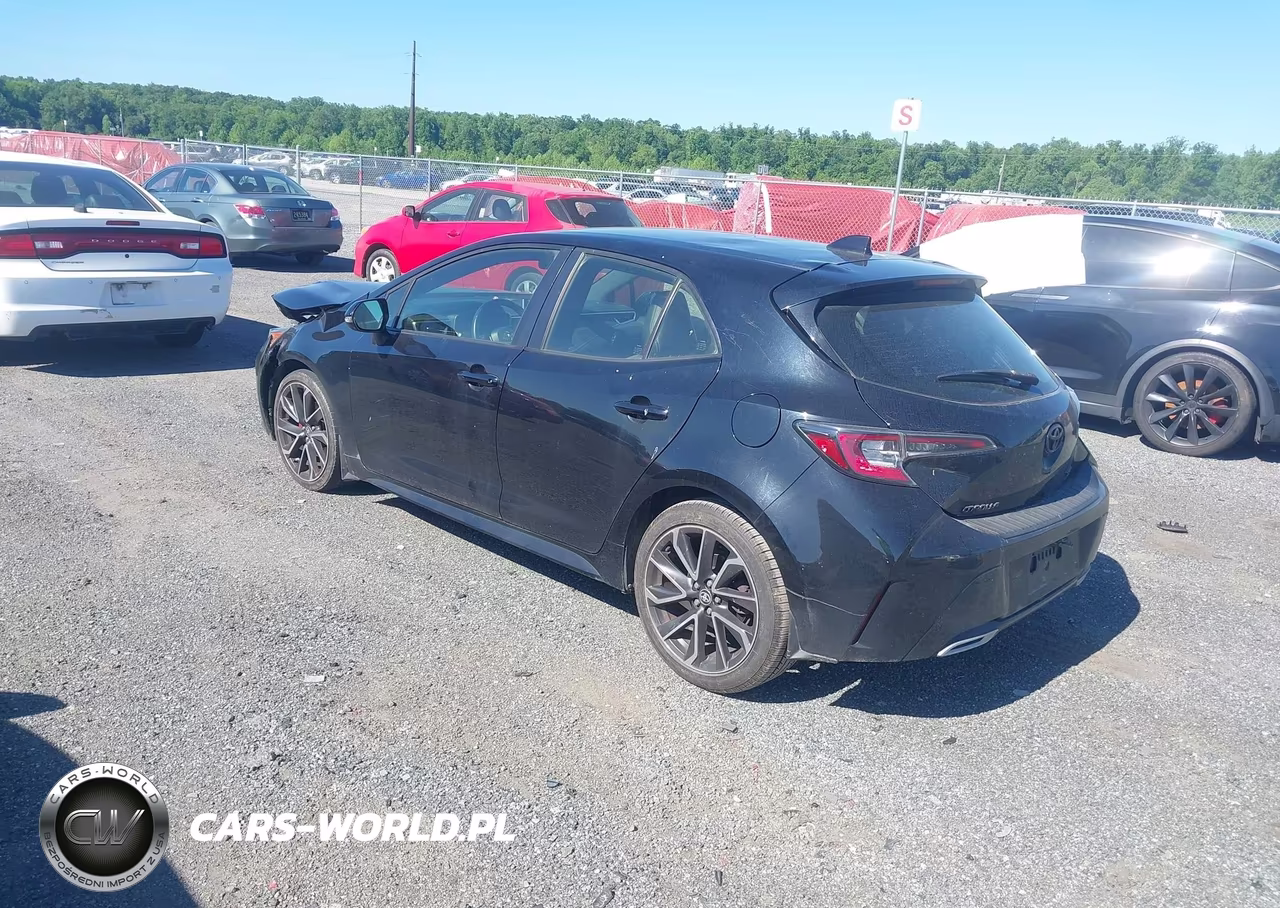 2019 Toyota Corolla Xse VIN:JTNK4RBE9K3020075 - 3
