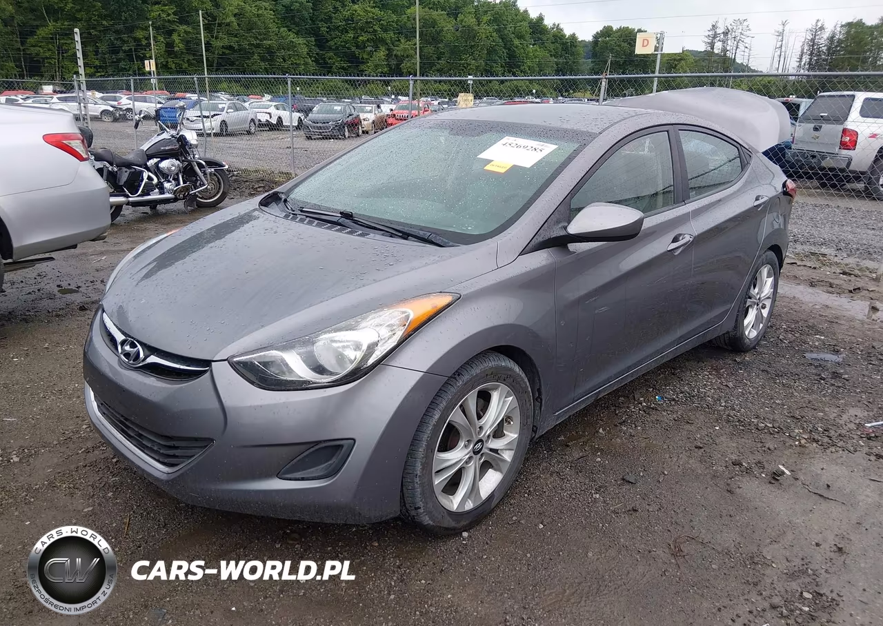 2011 Hyundai Elantra Gls VIN:5NPDH4AE3BH058640 - 2
