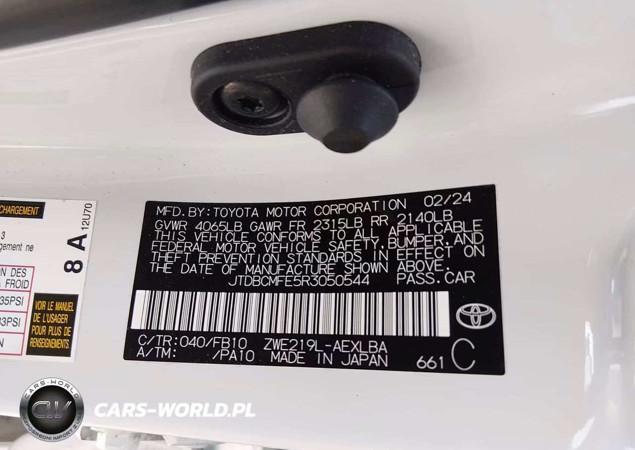 2024 Toyota Corolla Hybrid Le VIN:JTDBCMFE5R3050544 - 9