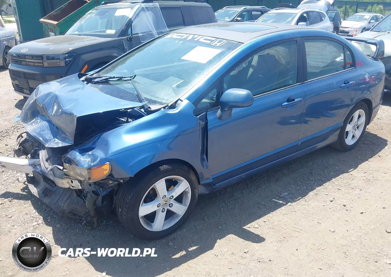 2008 Honda Civic Ex-L VIN:2HGFA16978H502001 - 2
