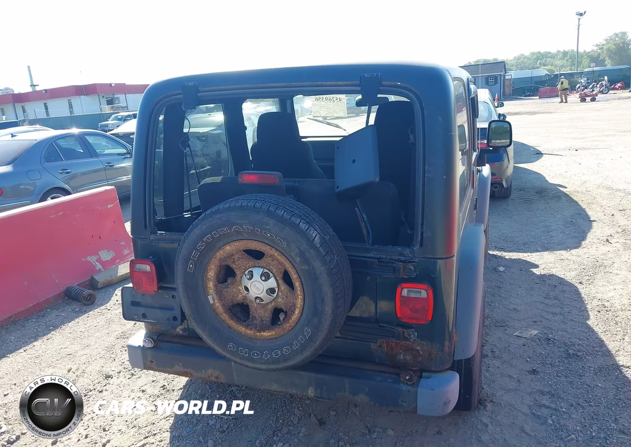2005 Jeep Wrangler Sport Rhd VIN:1J4F449S85P375735 - 16