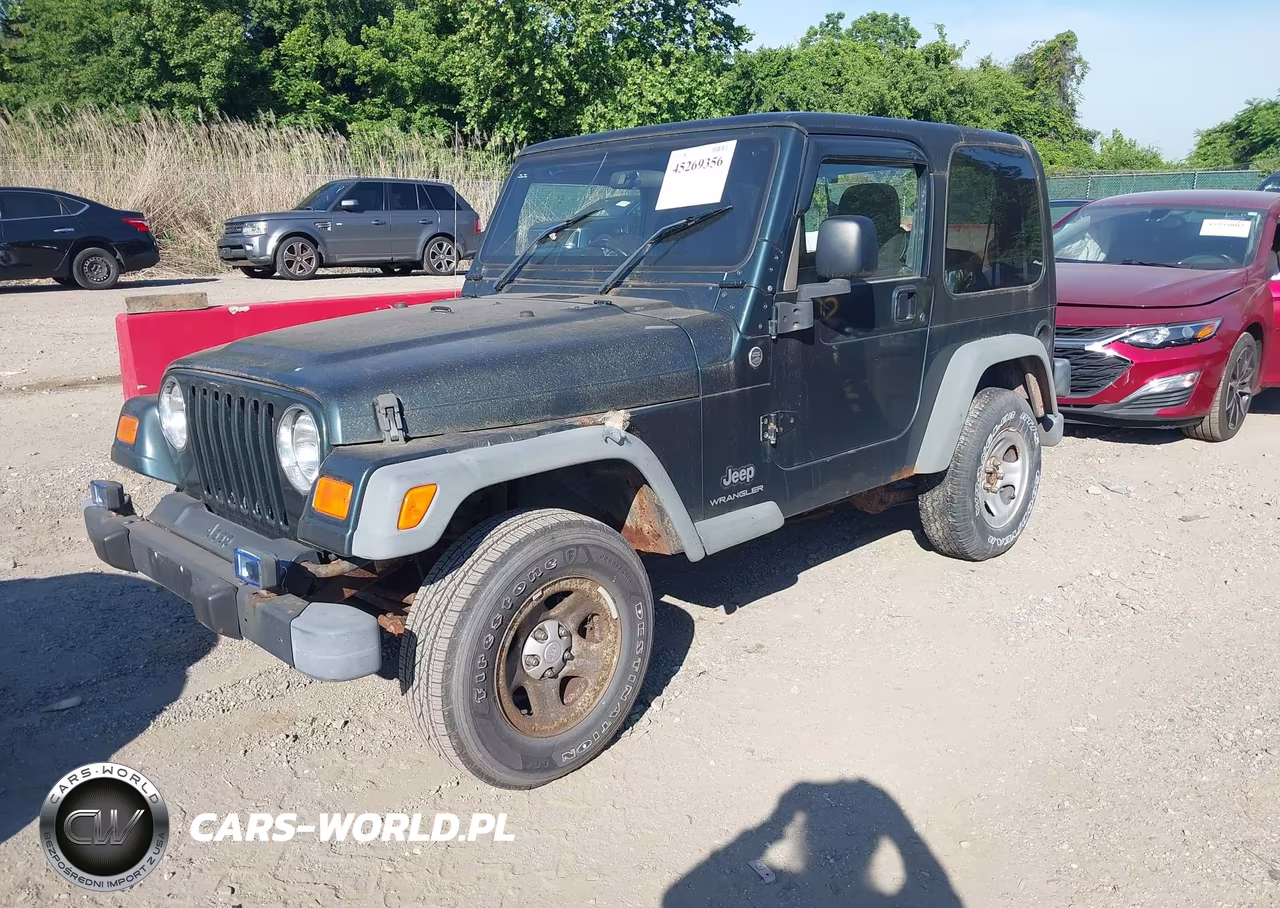2005 Jeep Wrangler Sport Rhd VIN:1J4F449S85P375735 - 2