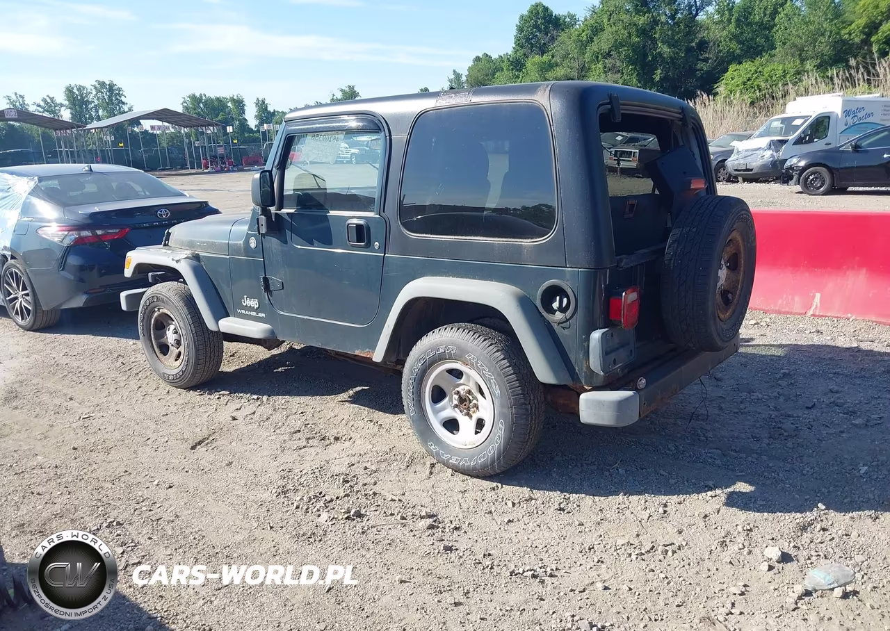 2005 Jeep Wrangler Sport Rhd VIN:1J4F449S85P375735 - 3