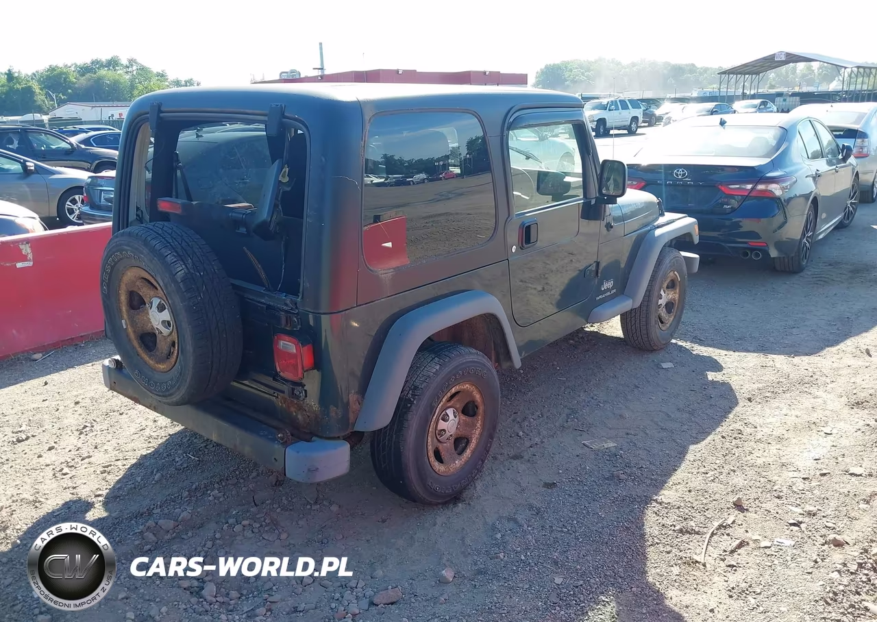 2005 Jeep Wrangler Sport Rhd VIN:1J4F449S85P375735 - 4