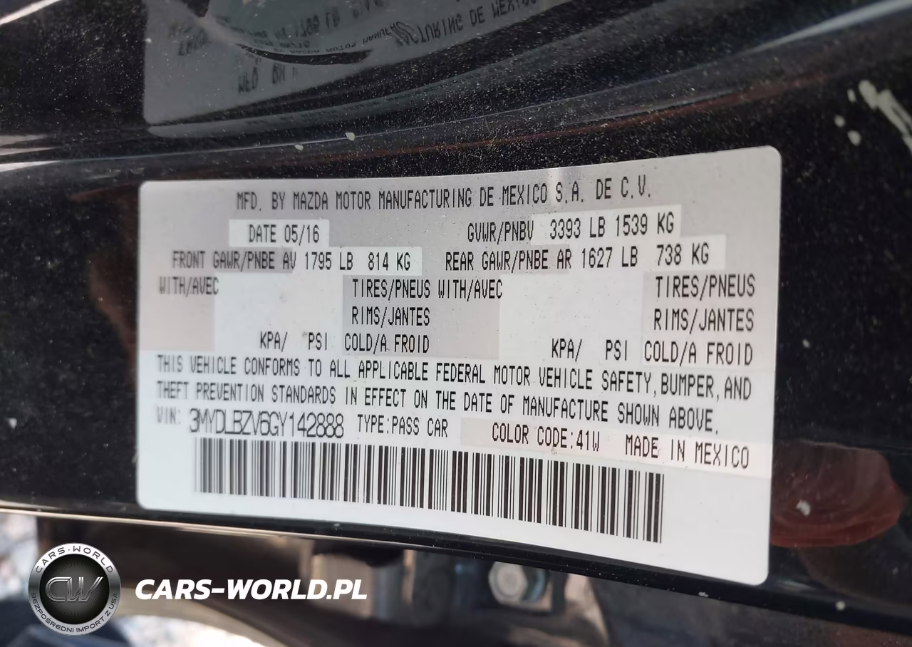 2016 Scion Ia VIN:3MYDLBZV6GY142888 - 9