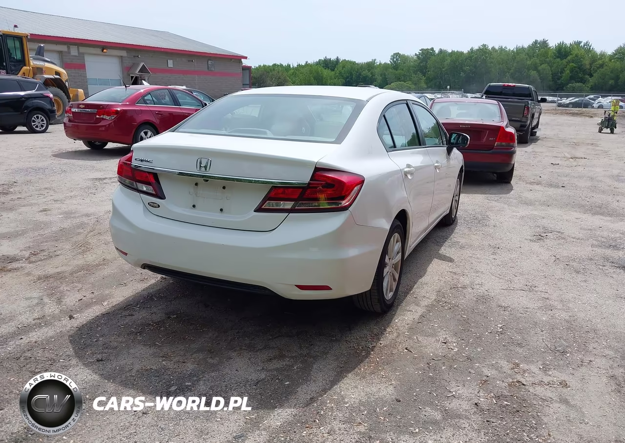 2015 Honda Civic Lx VIN:19XFB2F54FE221409 - 4