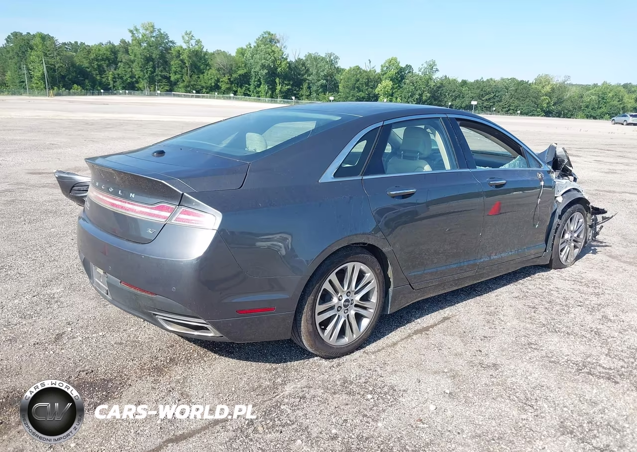 2015 Lincoln Mkz VIN:3LN6L2GKXFR626082 - 4