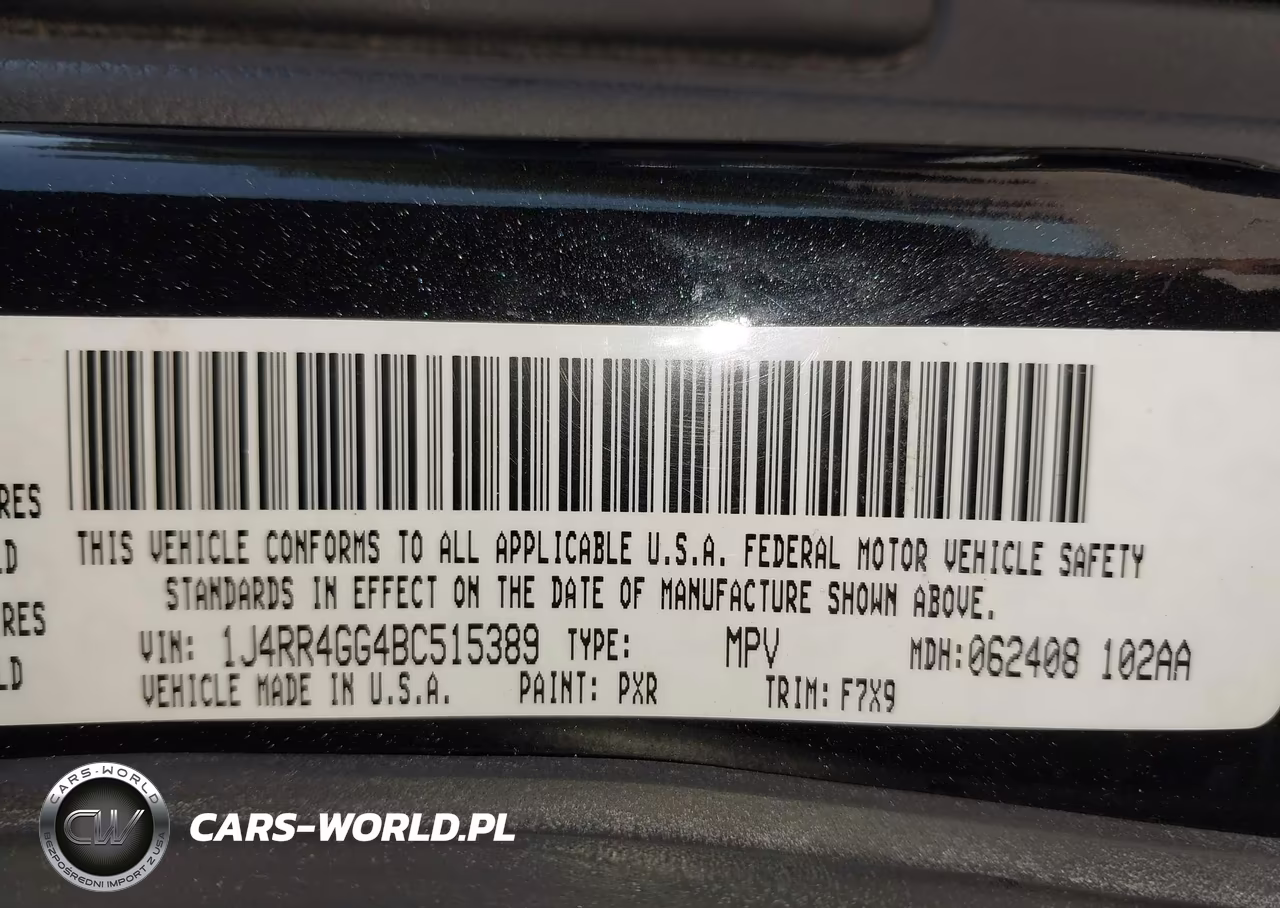 2011 Jeep Grand Cherokee Laredo VIN:1J4RR4GG4BC515389 - 9