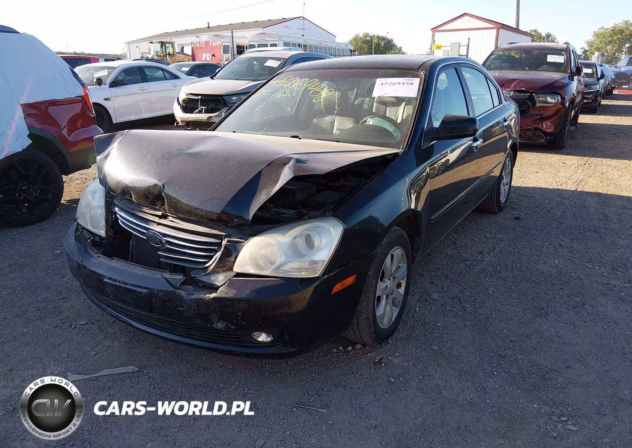 2008 Kia Optima Ex VIN:KNAGE123385229443 - 2
