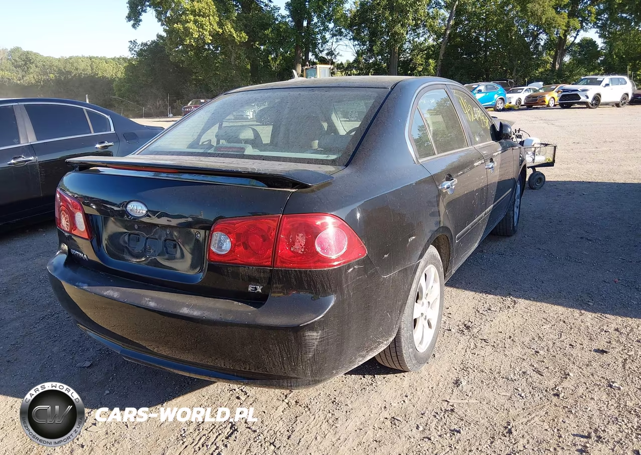 2008 Kia Optima Ex VIN:KNAGE123385229443 - 4