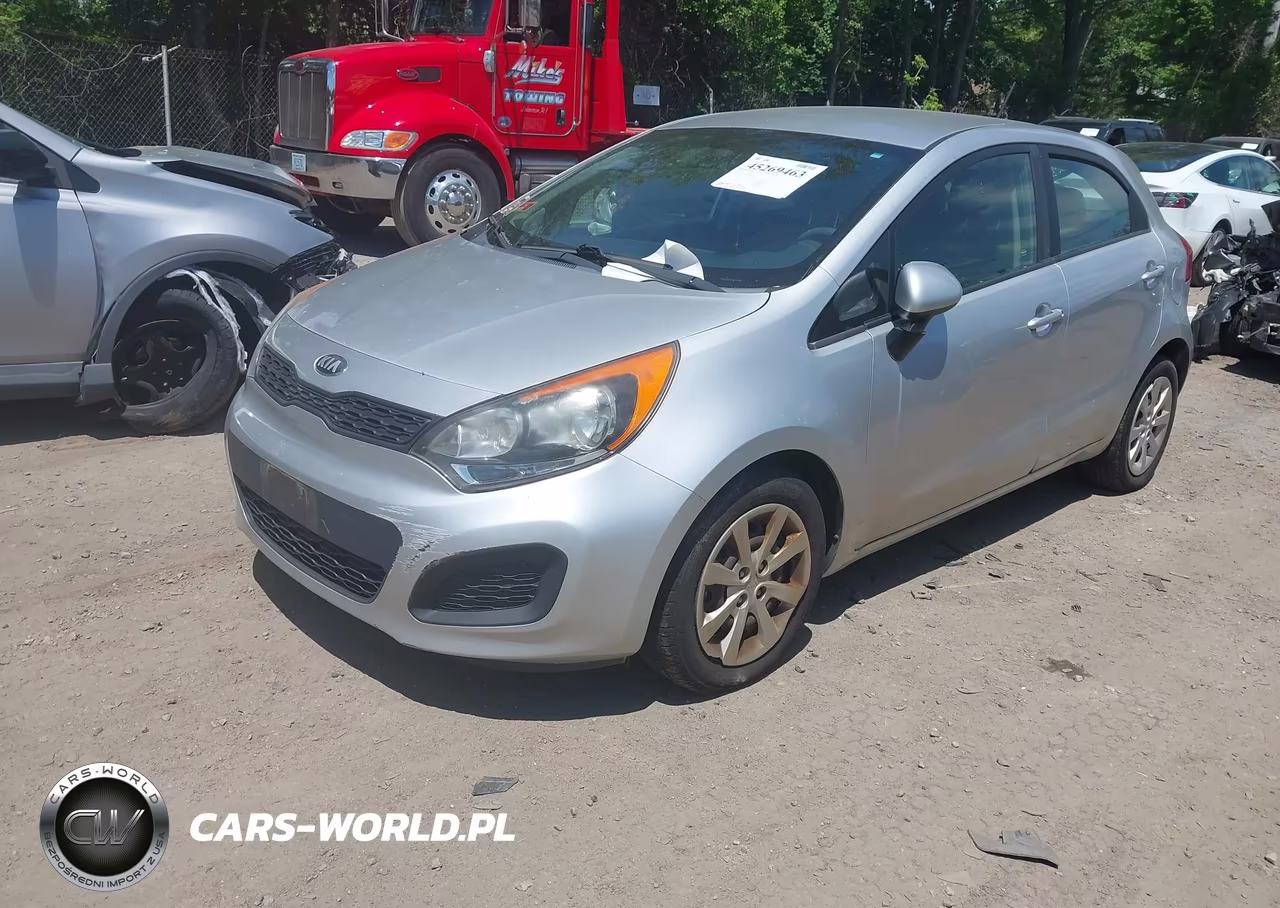 2013 Kia Rio Lx VIN:KNADM5A3XD6139399 - 2