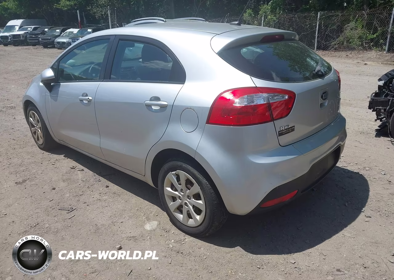 2013 Kia Rio Lx VIN:KNADM5A3XD6139399 - 3
